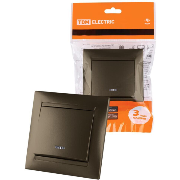Выключатель TDM Electric Лама SQ1815-0704
