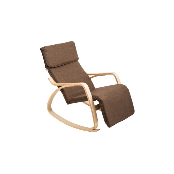 Кресло-качалка Calviano Relax 1103 (коричневый)
