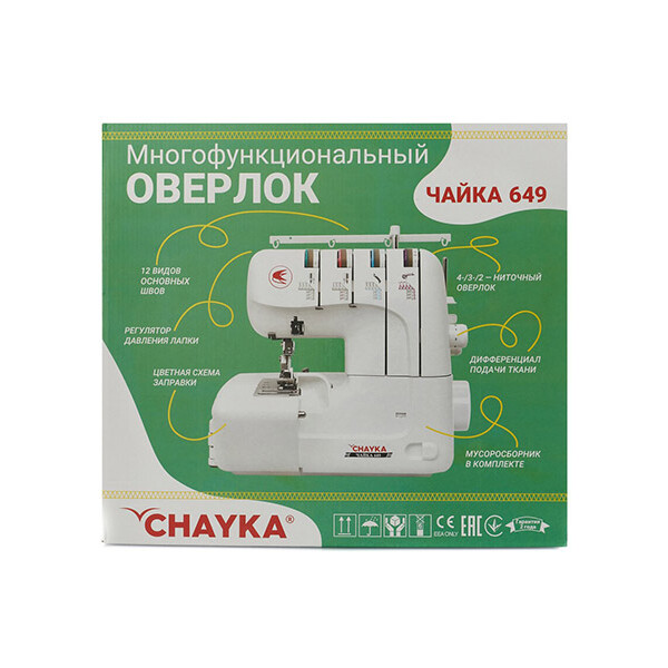 Оверлок CHAYKA 649 Оверлок CHAYKA 649