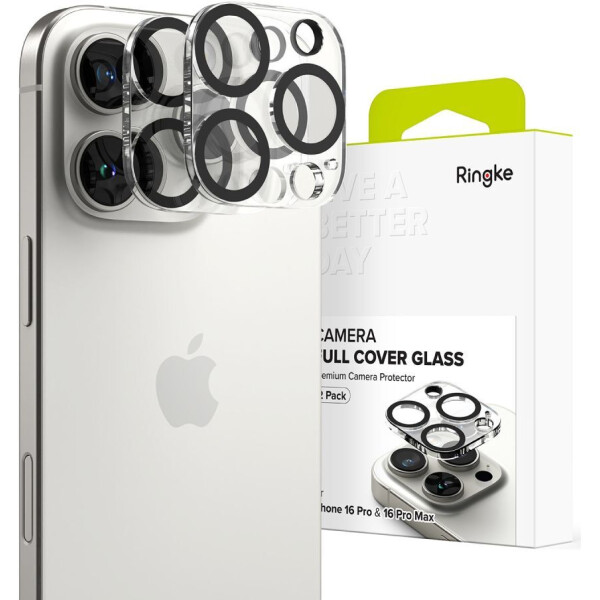 Защитное стекло RINGKE CAMERA PROTECTOR для IPHONE 16 PRO / 16 PRO MAX CLEAR (2шт)