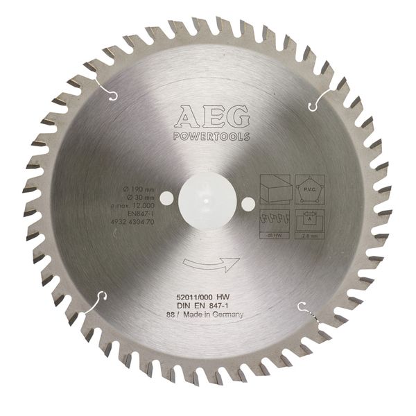 Диск пильный AEG Powertools 4932430470