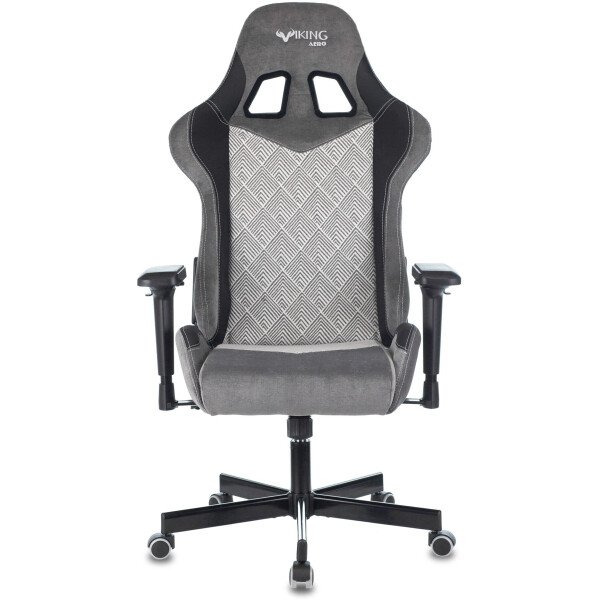 Кресло игровое Бюрократ Zombie VIKING 7 KNIGHT Fabric тк/экоко, сер ромб Кресло игровое Бюрократ Zombie VIKING 7 KNIGHT Fabric тк/экоко, сер ромб