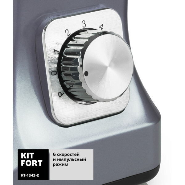 Планетарный миксер Kitfort KT-1343-2, светло-голубой Планетарный миксер Kitfort KT-1343-2, светло-голубой