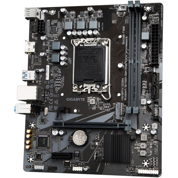Материнская плата Gigabyte H610M K DDR4 Материнская плата Gigabyte H610M K DDR4