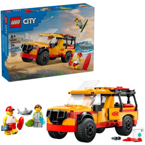 Конструктор LEGO City 60453 Спасательный внедорожник на пляже
