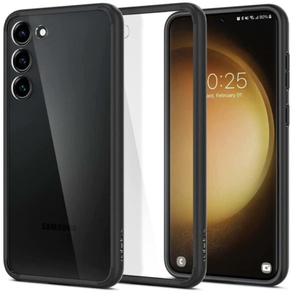 Чехол для телефона Spigen Ultra Hybrid для Galaxy S23 ACS05715 (Matte Black)