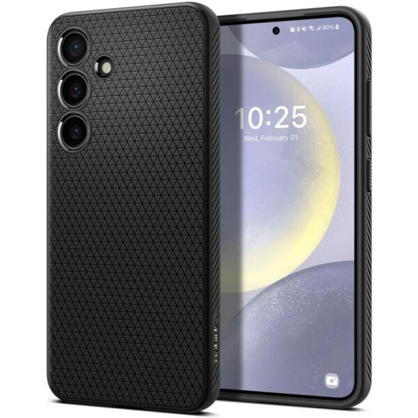 Чехол для телефона Spigen Liquid Air для Galaxy S24+ Plus ACS07327 (Matte Black)