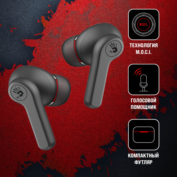 Наушники A4Tech Bloody M30 черный Наушники A4Tech Bloody M30 черный