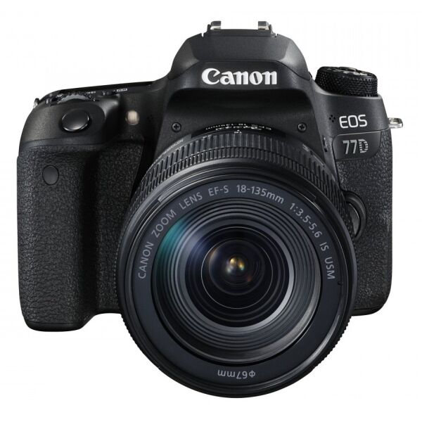 

Фотокамеры CANON, Цифровая фотокамера CANON EOS 77D EF-S 18-135 IS USM Kit (1892C004)
