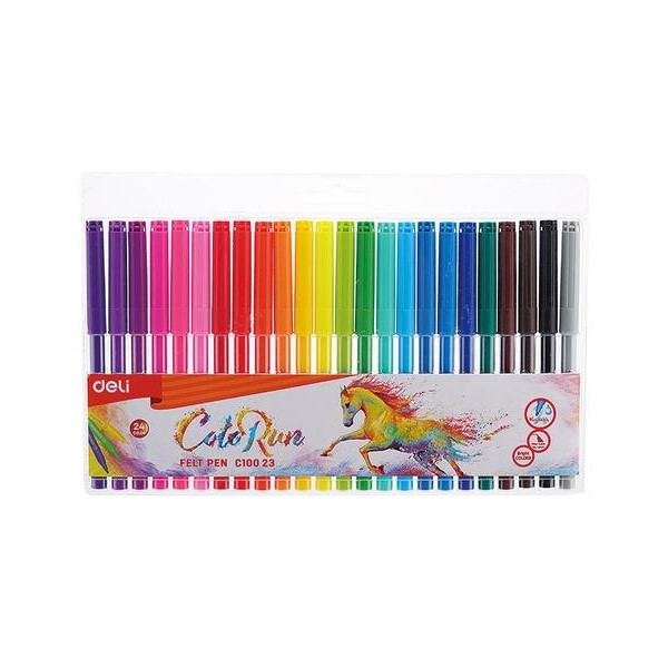 Фломастеры DELI C10023