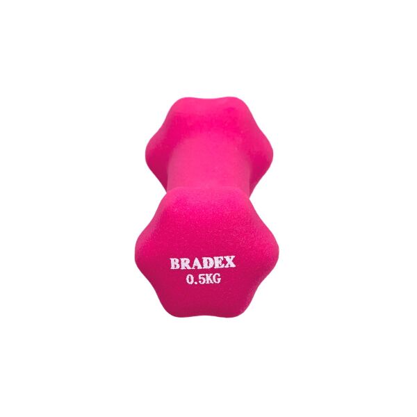 Гантель неопреновая BRADEX SF 0539 0.5 кг (розовый) Гантель неопреновая BRADEX SF 0539 0.5 кг (розовый)