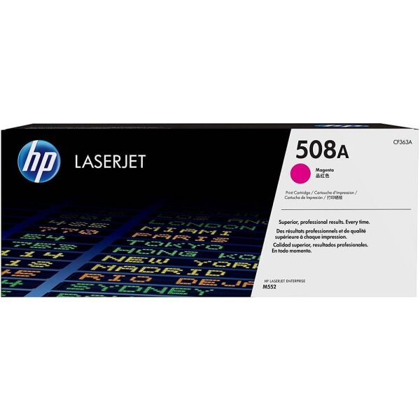 

Расходные материалы для принтеров HP, Картридж HP 508A CF363A (пурпурный)