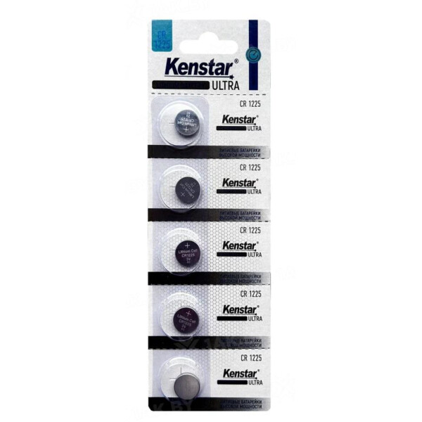 Батарейка KENSTAR CR1225-5BL, 3V