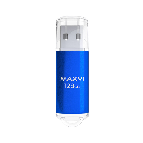 USB флеш-накопитель Maxvi MP 128GB 2.0 blue USB флеш-накопитель Maxvi MP 128GB 2.0 blue
