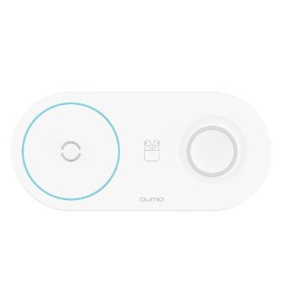 

Аккумуляторы для сотовых телефонов QUMO, Станция для беспроводное зарядки QUMO PowerAid Qi iTrio (Charger 0042)