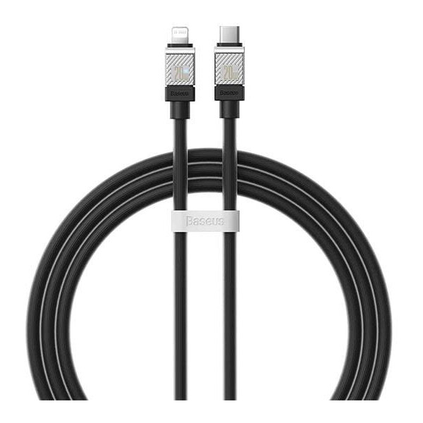 Кабель Baseus CoolPlay Series USB Type-C - Lightning (2 м, черный)