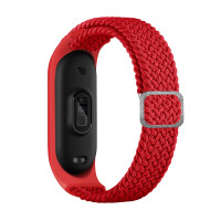 Ремешок Bingo Braided для Xiaomi Mi Band 3/4/5/6 Красный - отзывы