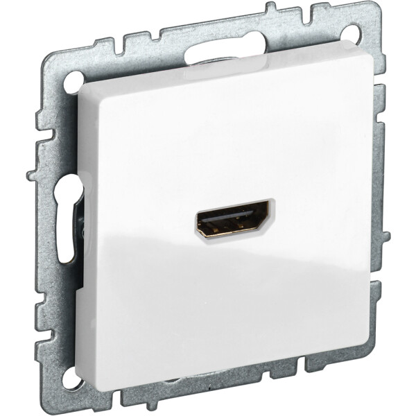 Розетка HDMI IEK Brite РHDMI-0-БрБ