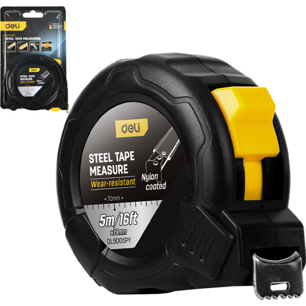 Рулетка Deli EDL9005PY Рулетка Deli EDL9005PY