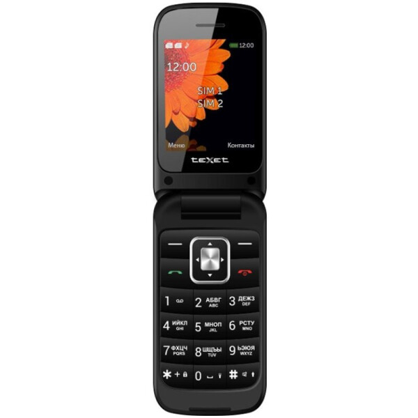 Сотовый телефон Texet TM-422 (+ЗУ WC-111) гранатовый Сотовый телефон Texet TM-422 (+ЗУ WC-111) гранатовый