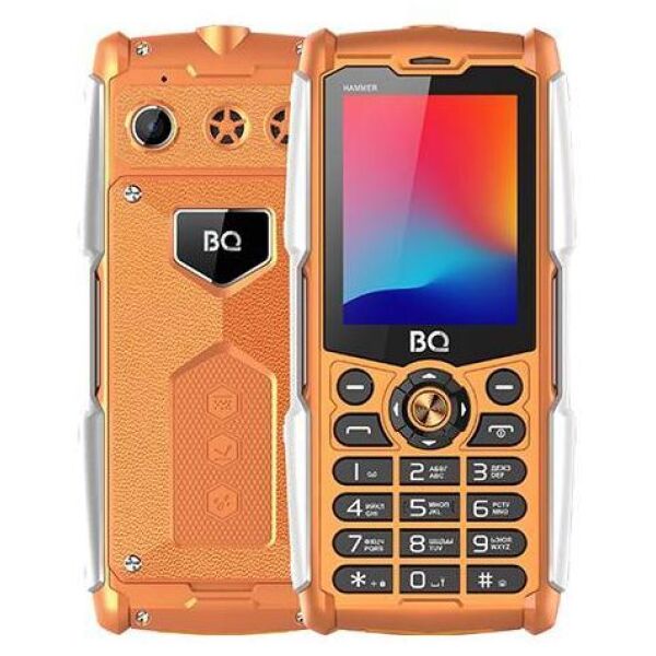 

Сотовые телефоны BQ-MOBILE, Мобильный телефон BQ-Mobile BQ-2449 Hammer (оранжевый)