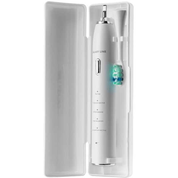 Электрическая зубная щетка Galaxy Line GL4983 (белый) Электрическая зубная щетка Galaxy Line GL4983 (белый)