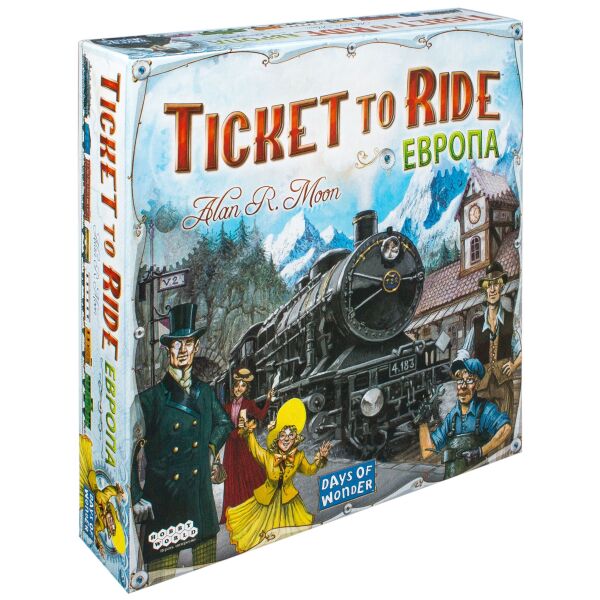 

Игры, игрушки Мир Хобби, Настольная игра Hobby World Ticket to Ride: Европа