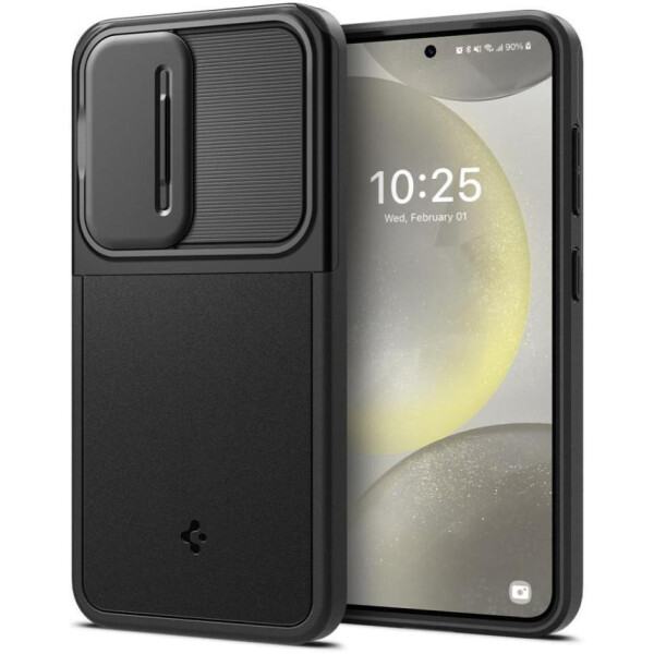 Чехол для телефона Spigen Optik Armor для Galaxy S24 ACS07363 (черный)