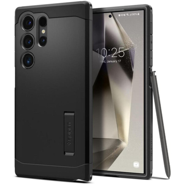 Чехол для телефона Spigen Tough Armor для Galaxy S24 Ultra ACS07300 (черный)