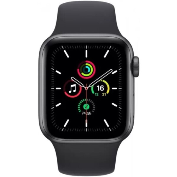 Умные часы Apple Watch SE 2024 40mm Midnight MXE73LL/A (силиконовый ремешок S/M) Умные часы Apple Watch SE 2024 40mm Midnight MXE73LL/A (силиконовый ремешок S/M)