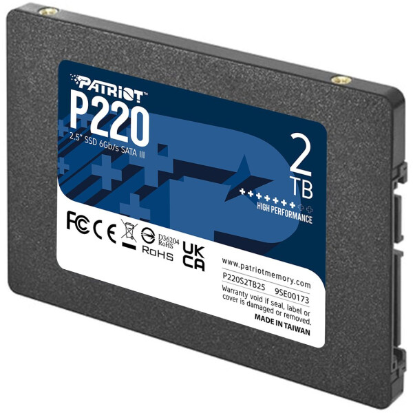 SSD Patriot P220 2TB P220S2TB25 SSD Patriot P220 2TB P220S2TB25
