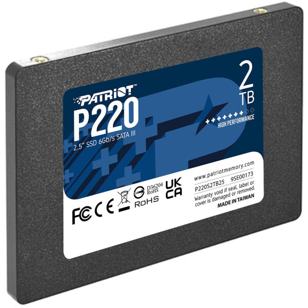 SSD Patriot P220 2TB P220S2TB25 SSD Patriot P220 2TB P220S2TB25