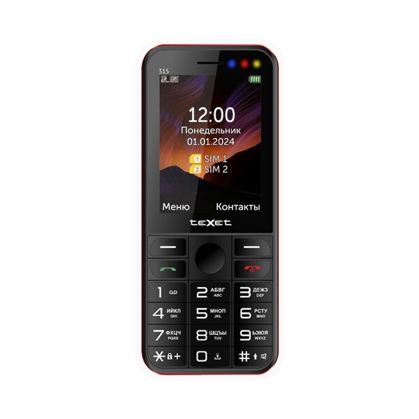 Мобильный телефон TEXET TM-315