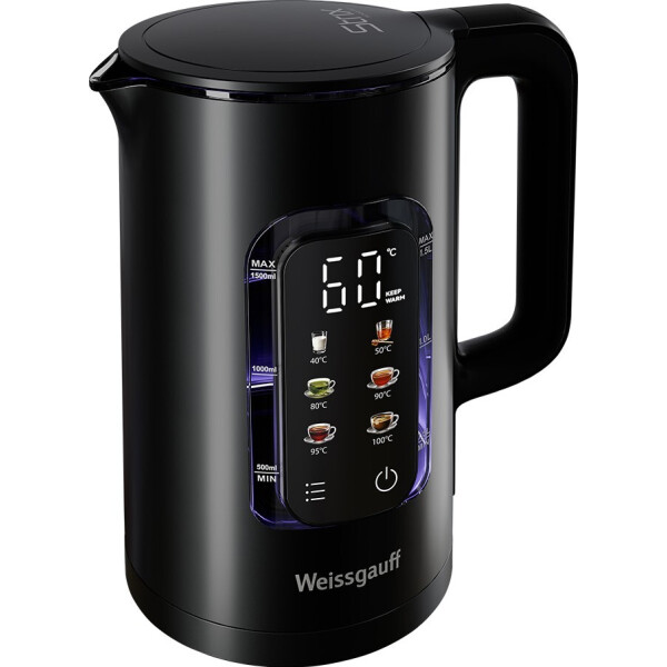 Электрический чайник WEISSGAUFF WK 1500 Db Touch BodyCool