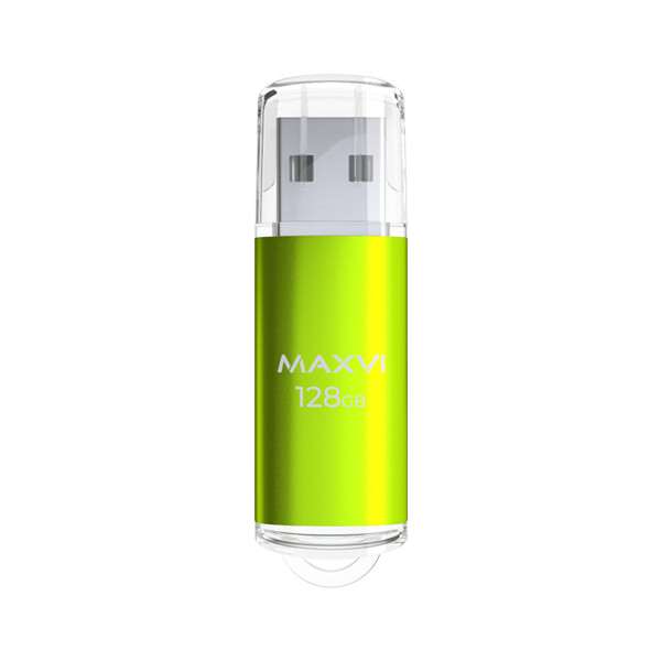 USB флеш-накопитель Maxvi MP 128GB 2.0 green USB флеш-накопитель Maxvi MP 128GB 2.0 green