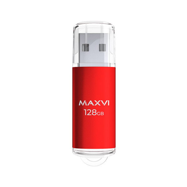 USB флеш-накопитель Maxvi MP 128GB 2.0 red USB флеш-накопитель Maxvi MP 128GB 2.0 red