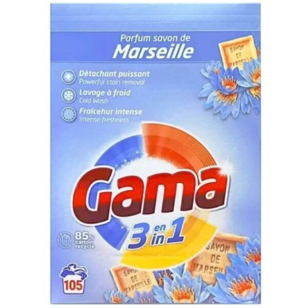Стиральный порошок GAMA Marseille Универсальный (5.775кг)