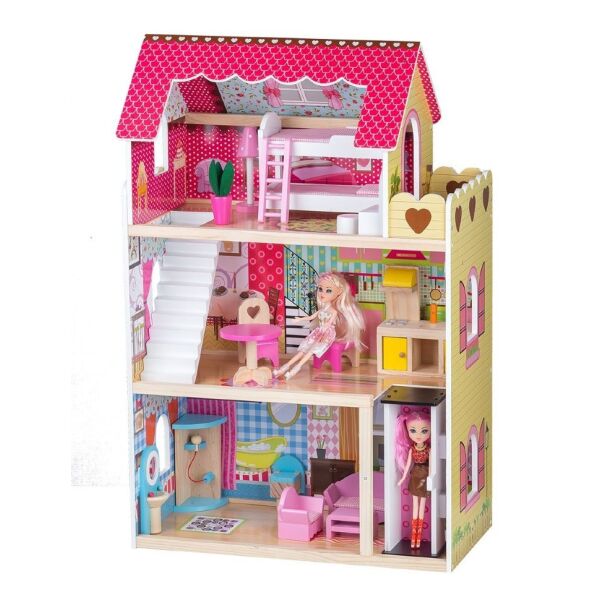 

Игры, игрушки ECO TOYS, Кукольный домик Eco Toys Malinowa 2 4120