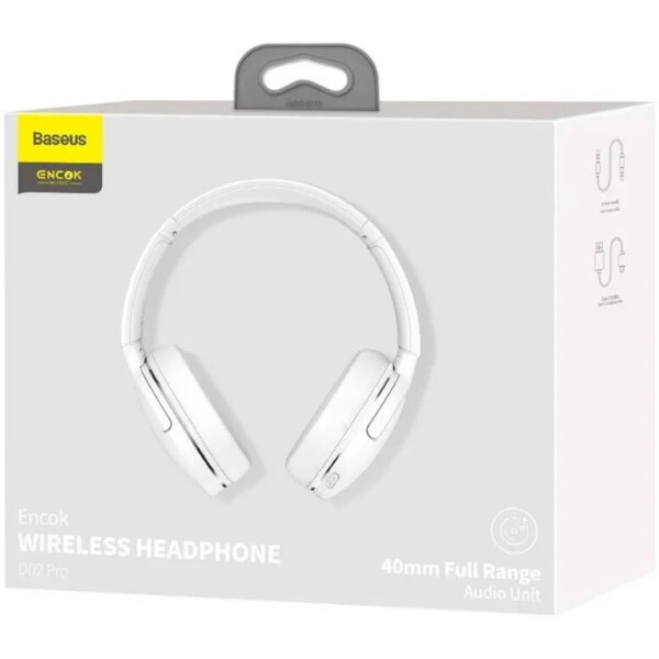 Наушники Baseus Encok D02 Pro (белый) Наушники Baseus Encok D02 Pro (белый)