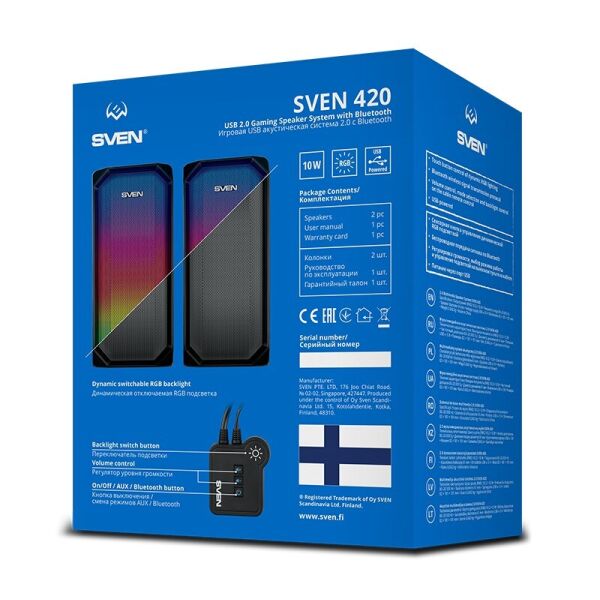 Акустическая система SVEN 420 Акустическая система SVEN 420