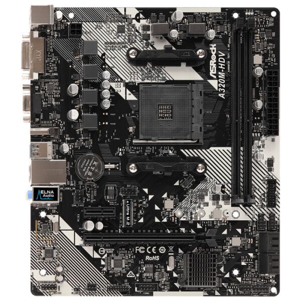 

Материнские платы ASRock, Материнская плата ASRock A320M-HDV R4.0