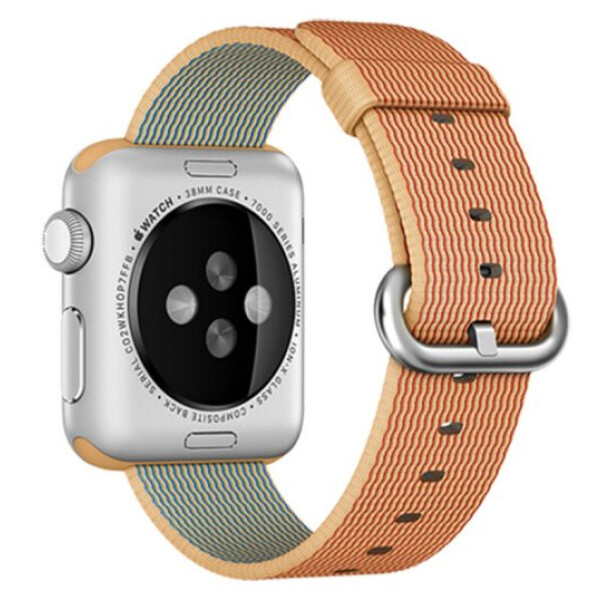 Ремешок MIRU для Apple из плетеного нейлона 44 мм (золотисто-красный) Ремешок MIRU для Apple из плетеного нейлона 44 мм (золотисто-красный)