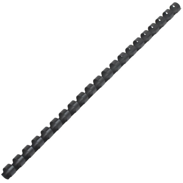 Пластиковая пружина для переплета BRAUBERG A4 10 мм 100 шт 530813 (черный)
