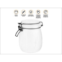 Банка для сыпучих продуктов PERFECTO LINEA GRACE 34-027507 Банка для сыпучих продуктов PERFECTO LINEA GRACE 34-027507