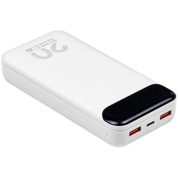 Внешний аккумулятор с дисплеем RIVACASE VA2580 (20000 mAh) белый Внешний аккумулятор с дисплеем RIVACASE VA2580 (20000 mAh) белый