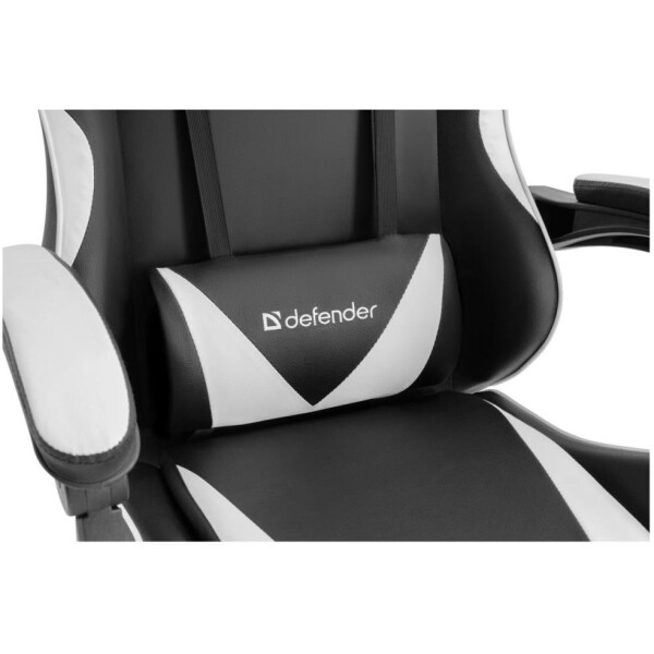 Игровое кресло Defender Urana черный/белый (64058) Игровое кресло Defender Urana черный/белый (64058)
