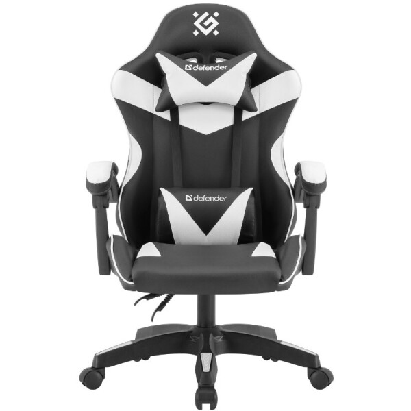 Игровое кресло Defender Urana черный/белый (64058) Игровое кресло Defender Urana черный/белый (64058)