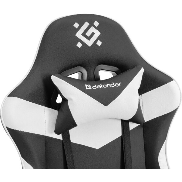 Игровое кресло Defender Urana черный/белый (64058) Игровое кресло Defender Urana черный/белый (64058)