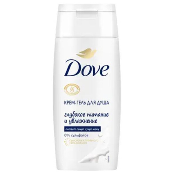 Крем-гель для душа DOVE ГЛУБОКОЕ ПИТАНИЕ И УВЛАЖНЕНИЕ 100 мл