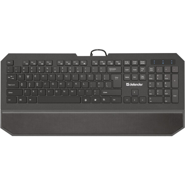 Проводная клавиатура Defender Oscar SM-600 Pro USB RU, черный, Артикул 45602